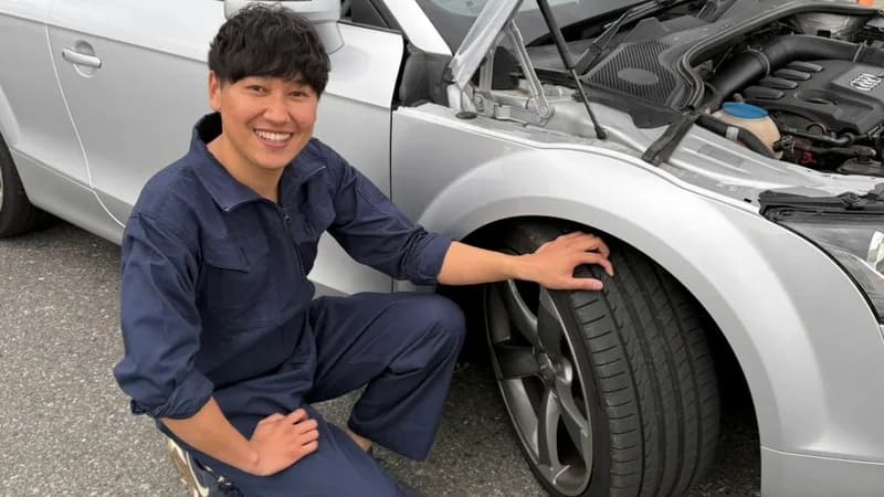 リガーレの出張整備の様子